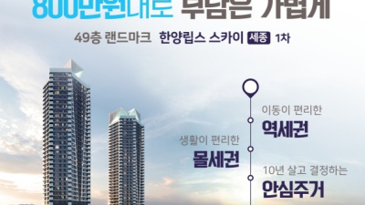 한양립스 스타이 세종